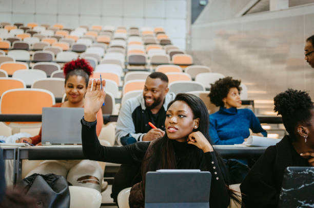 Language class in session